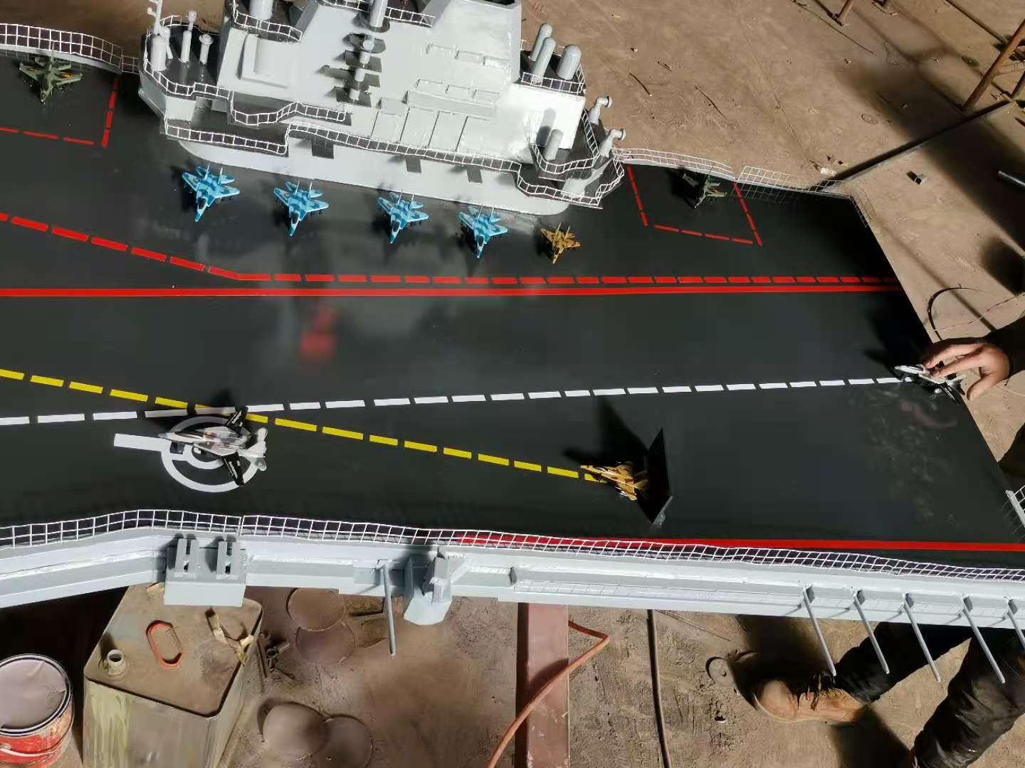 大型艦船模型可以起到什么作用？